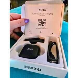 BIFTU Multifunction Remote Scrolling Ring / e-Page Turner – Open Box, Never Used